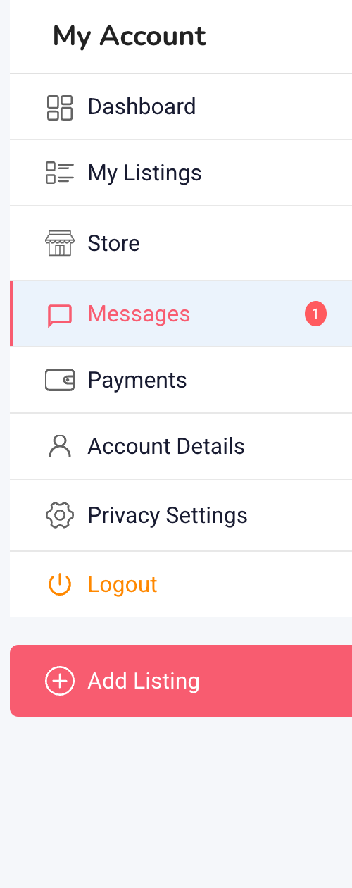 Dashboard tab