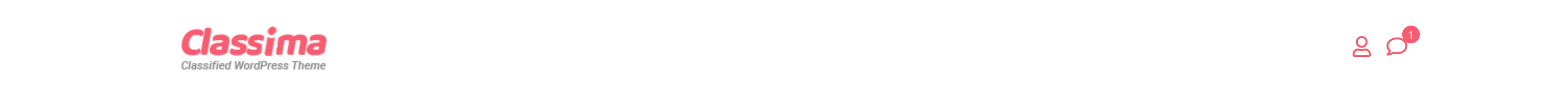 Header chat icon