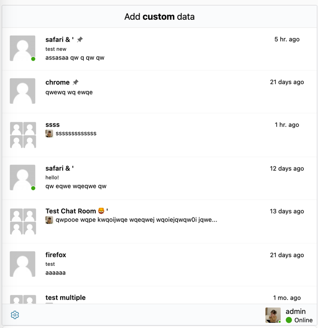 Header element example