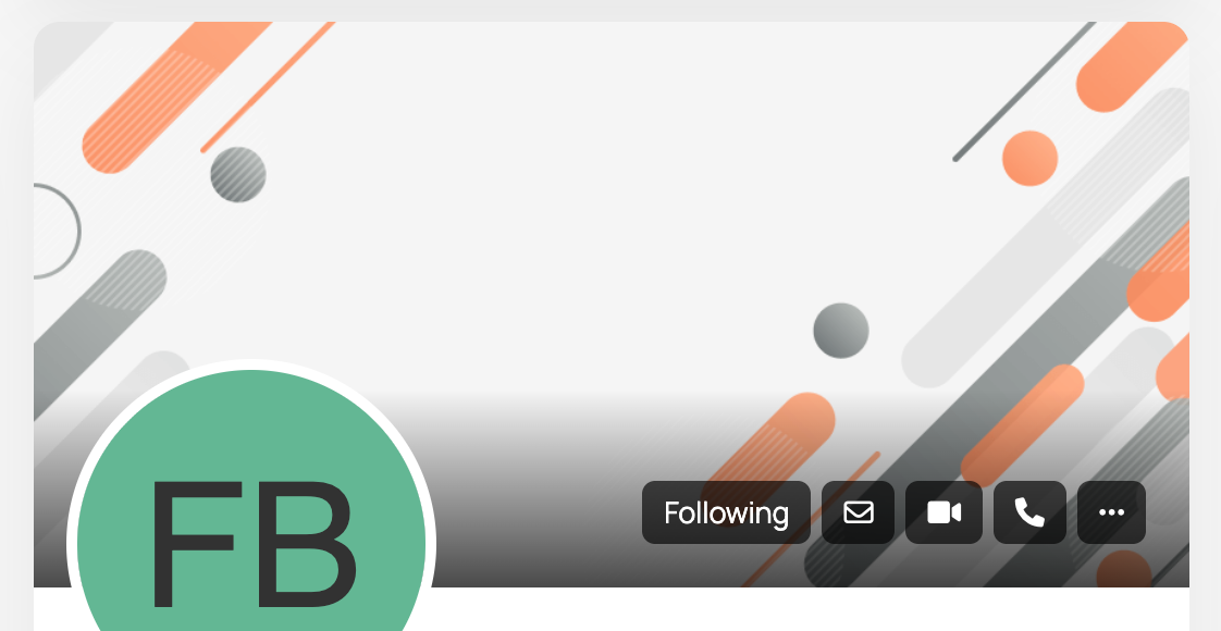 PeepSo profile with Send Message, Audio Call, and Video Call buttons