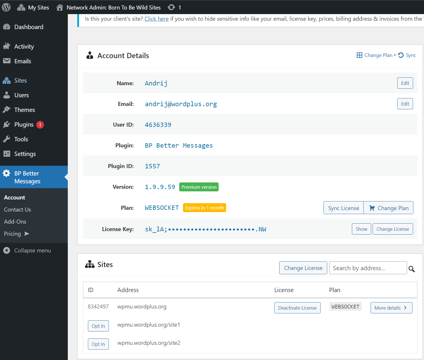 Subfolder network