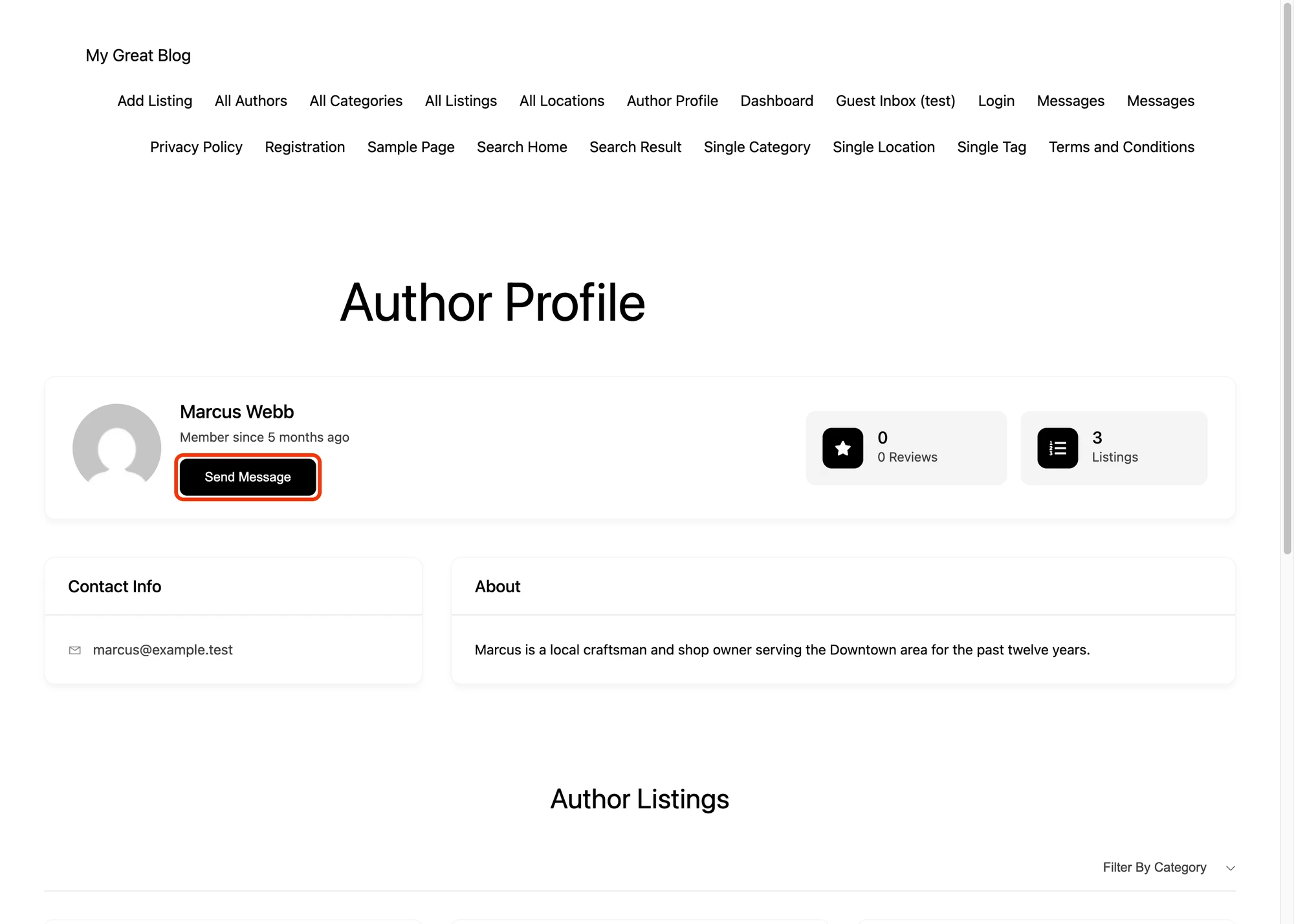 Author profile