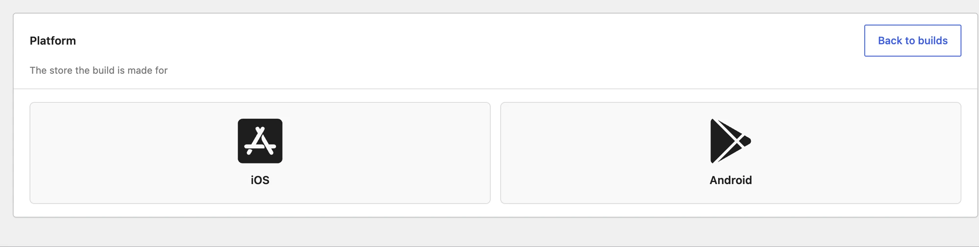 Choosing the platform for a new build