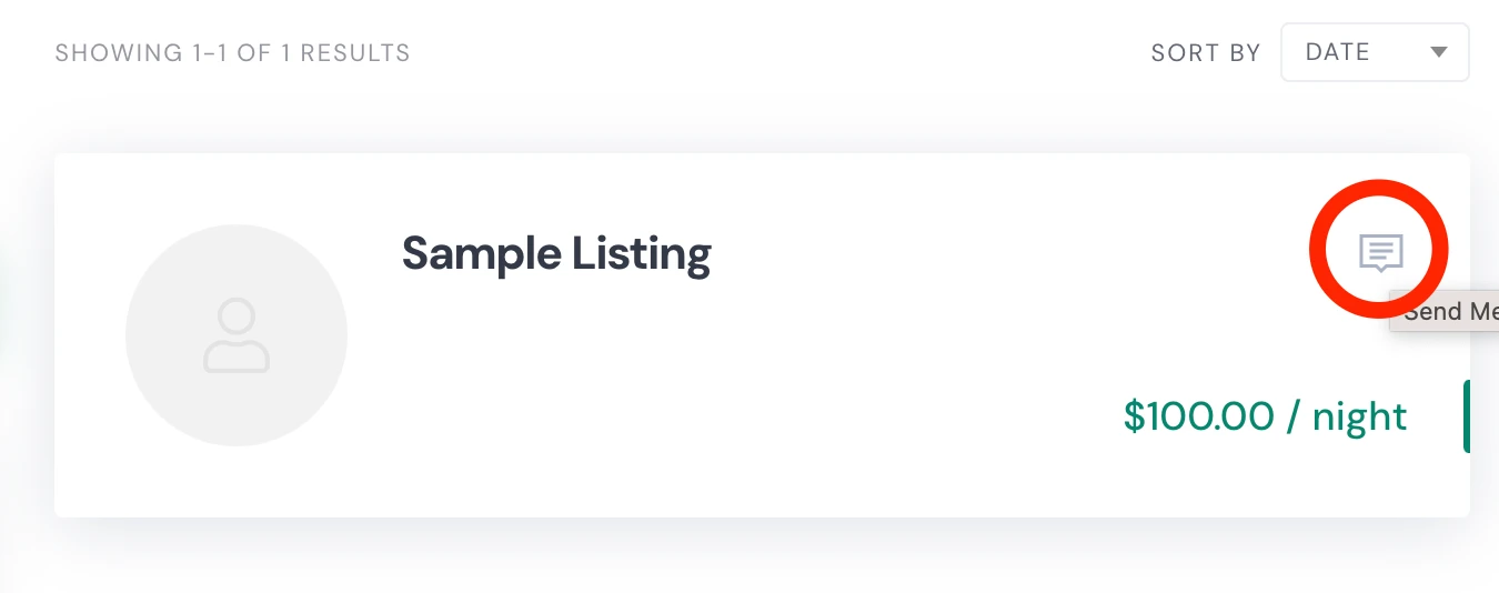 Listing item