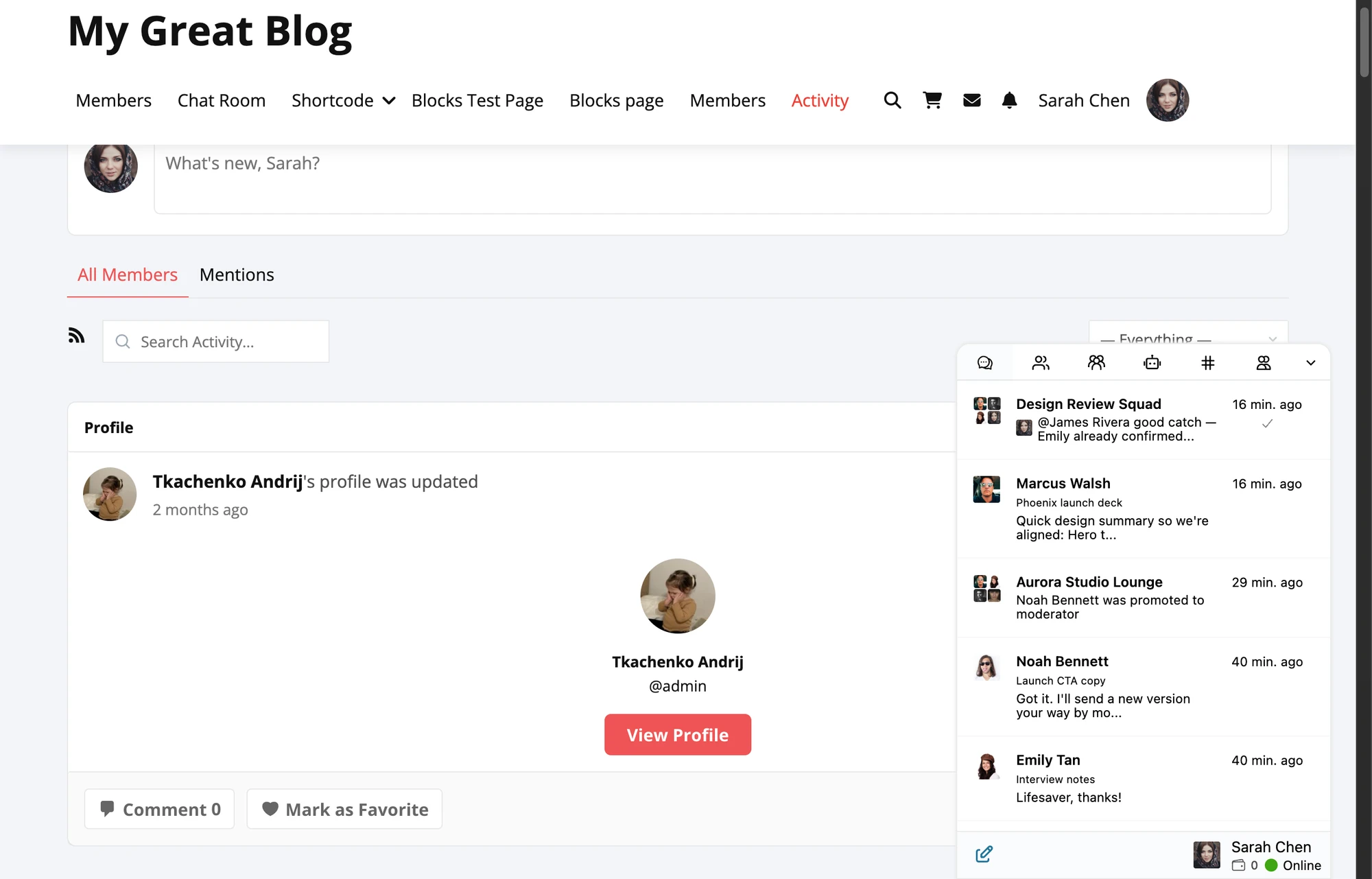 Multiple mini chat widgets stacked at the bottom of a WordPress page